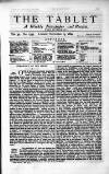 Tablet Saturday 13 November 1869 Page 1