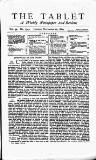 Tablet Saturday 20 November 1869 Page 1