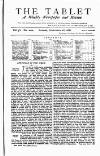 Tablet Saturday 18 September 1880 Page 1