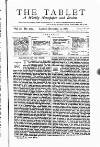 Tablet Saturday 11 December 1880 Page 1