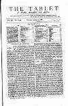 Tablet Saturday 09 April 1881 Page 1