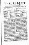 Tablet Saturday 16 April 1881 Page 1