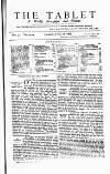 Tablet Saturday 18 June 1881 Page 1