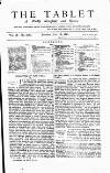 Tablet Saturday 16 July 1881 Page 1