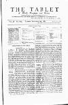 Tablet Saturday 24 September 1881 Page 1