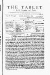 Tablet Saturday 01 December 1883 Page 1