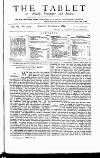 Tablet Saturday 04 October 1884 Page 1