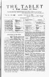 Tablet Saturday 14 February 1885 Page 1