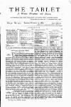 Tablet Saturday 15 October 1887 Page 1