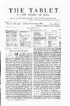 Tablet Saturday 22 October 1887 Page 1