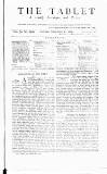 Tablet Saturday 21 December 1889 Page 1
