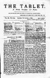 Tablet Saturday 04 November 1893 Page 1