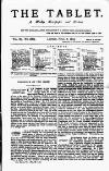 Tablet Saturday 06 April 1895 Page 1