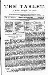 Tablet Saturday 15 January 1898 Page 1