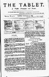 Tablet Saturday 30 December 1899 Page 1
