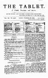 Tablet Saturday 28 November 1903 Page 1
