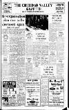 Cheddar Valley Gazette Friday 26 November 1971 Page 1