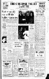Cheddar Valley Gazette Friday 04 February 1972 Page 1