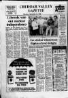 Cheddar Valley Gazette Thursday 18 September 1986 Page 56