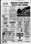 Cheddar Valley Gazette Thursday 02 October 1986 Page 24