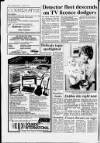Cheddar Valley Gazette Thursday 05 November 1987 Page 6