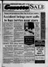 Cheddar Valley Gazette Thursday 29 December 1988 Page 1