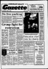 Cheddar Valley Gazette Thursday 13 April 1989 Page 1
