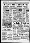 Cheddar Valley Gazette Thursday 13 April 1989 Page 10