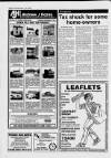 Cheddar Valley Gazette Thursday 13 July 1989 Page 58