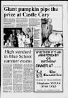 Cheddar Valley Gazette Thursday 31 August 1989 Page 7