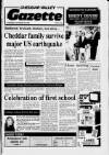 Cheddar Valley Gazette Thursday 26 October 1989 Page 1
