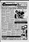Cheddar Valley Gazette Thursday 23 November 1989 Page 1