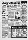 Cheddar Valley Gazette Thursday 21 December 1989 Page 58