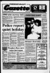 Cheddar Valley Gazette Thursday 04 January 1990 Page 1