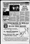 Cheddar Valley Gazette Thursday 04 January 1990 Page 6