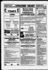 Cheddar Valley Gazette Thursday 04 January 1990 Page 32