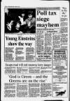 Cheddar Valley Gazette Thursday 22 March 1990 Page 16