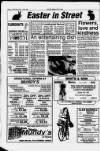 Cheddar Valley Gazette Thursday 05 April 1990 Page 28