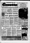 Cheddar Valley Gazette Thursday 19 April 1990 Page 1