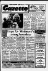 Cheddar Valley Gazette Thursday 14 June 1990 Page 1