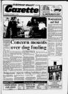 Cheddar Valley Gazette Thursday 11 October 1990 Page 1