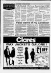 Cheddar Valley Gazette Thursday 01 November 1990 Page 6