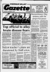 Cheddar Valley Gazette Thursday 15 November 1990 Page 1