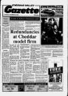 Cheddar Valley Gazette Thursday 29 November 1990 Page 1