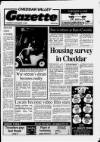 Cheddar Valley Gazette Thursday 06 December 1990 Page 1