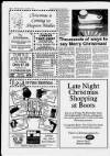 Cheddar Valley Gazette Thursday 06 December 1990 Page 22