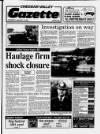 Cheddar Valley Gazette Thursday 10 January 1991 Page 1