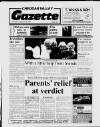 Cheddar Valley Gazette Thursday 30 January 1997 Page 1