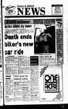 Staines & Ashford News Thursday 29 January 1987 Page 1