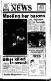Staines & Ashford News Thursday 10 December 1987 Page 1